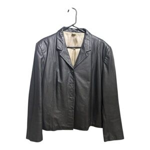 Classic Black Leather Jacket